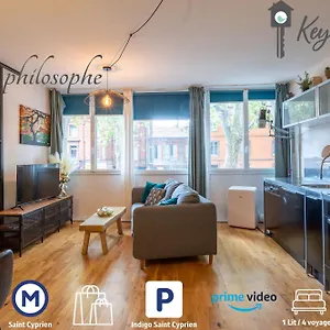 Le Philosophe - Centre-ville Et Parcs à Côté Appartement Toulouse